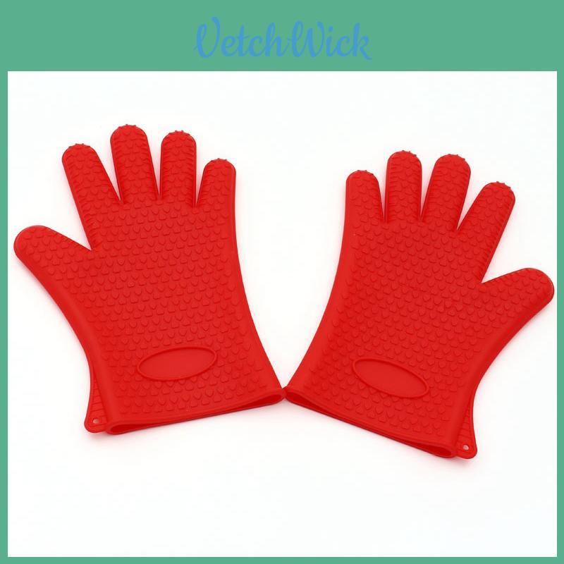 Nonslip Silicone Glove For Safe And Practical Cooking**