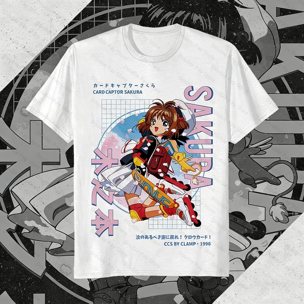 Cardcaptor Sakura Tshirt Kawaii Anime Manga Waifu KeroChan Gift Shirt Plus Size Mens Shirts Woman tshirts Tops Kids Shirts