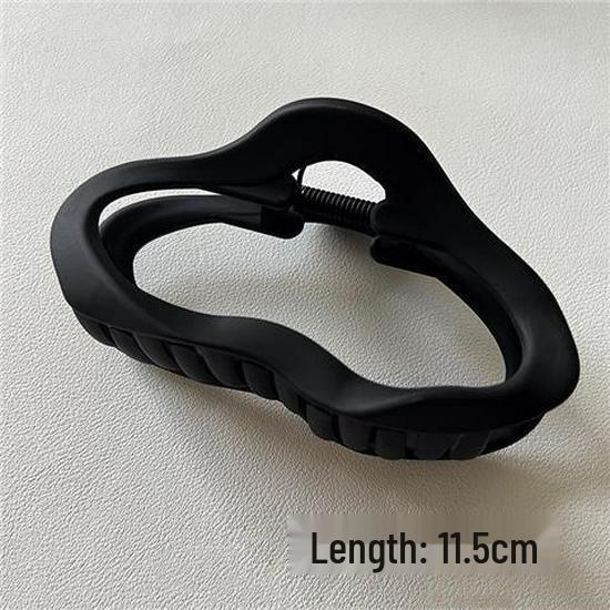Large French Retro Claw Hair Clip for Elegant Women's Hairstyles.
