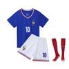24-25 France Home No. 10 National Team Football Suit Children'S Clothing Adult Suit Size 14-3Xl