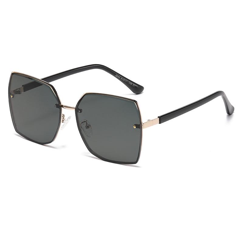JYL TS Women s New Rimless Cut-Edge - Nylon Sun-Protective Trendy Eyewear KS-3843 c-755 богатый лаванды