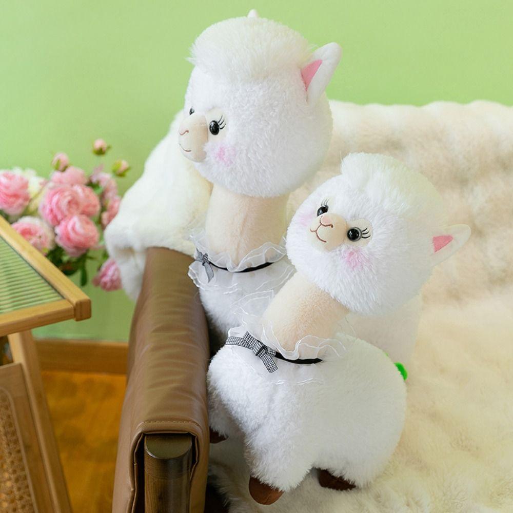 PP Cotton Little Lamb Plush Doll Fluffy Animals Stuffed Toys Alpaca Plush Toy  Children Toys