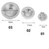 Kitchen Stainless Steel Mesh Shape Sink Strainer Drain Filter Washbasin Bathroom Toilet Plumbing Floor Drain Sewer Sink Filter