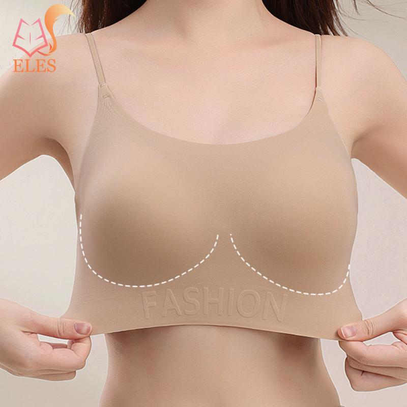 Summer Thin Seamless Underwear Bra Push Up Anti-sagging Invisible Bra