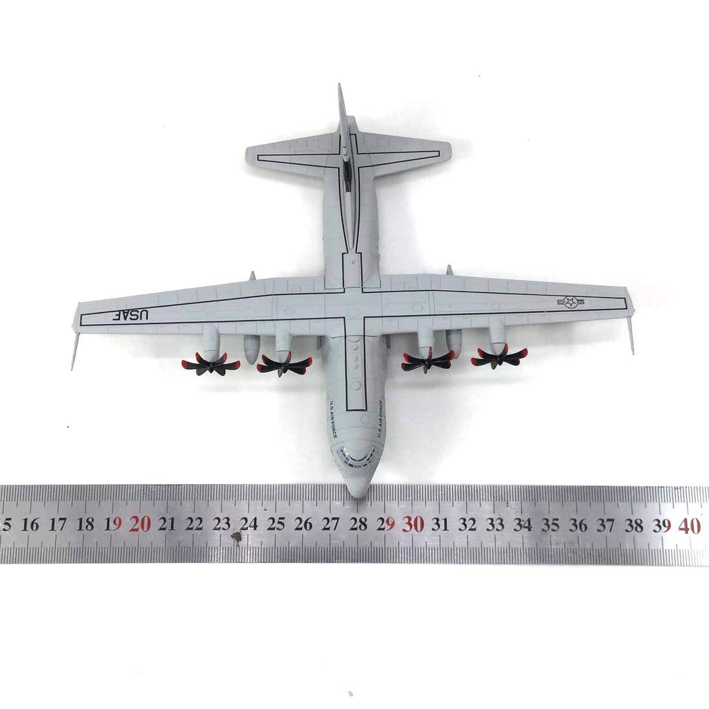 Alloy USAF Hercules Transport Aircraft Model Aircraft Model Simulation Aviation Science Exhibition Model Display Model 1200 C-130
