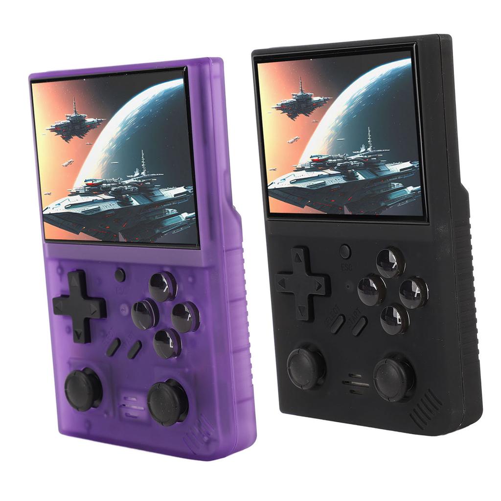 Portable Retro Handheld Game Console 3.5 Inch IPS Screen Built In 64GB Memory Card 3000mAh Battery S