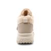 ZY0018 new winter platform cotton shoes women's shoes warm color matching height simple velvet student cotton shoes