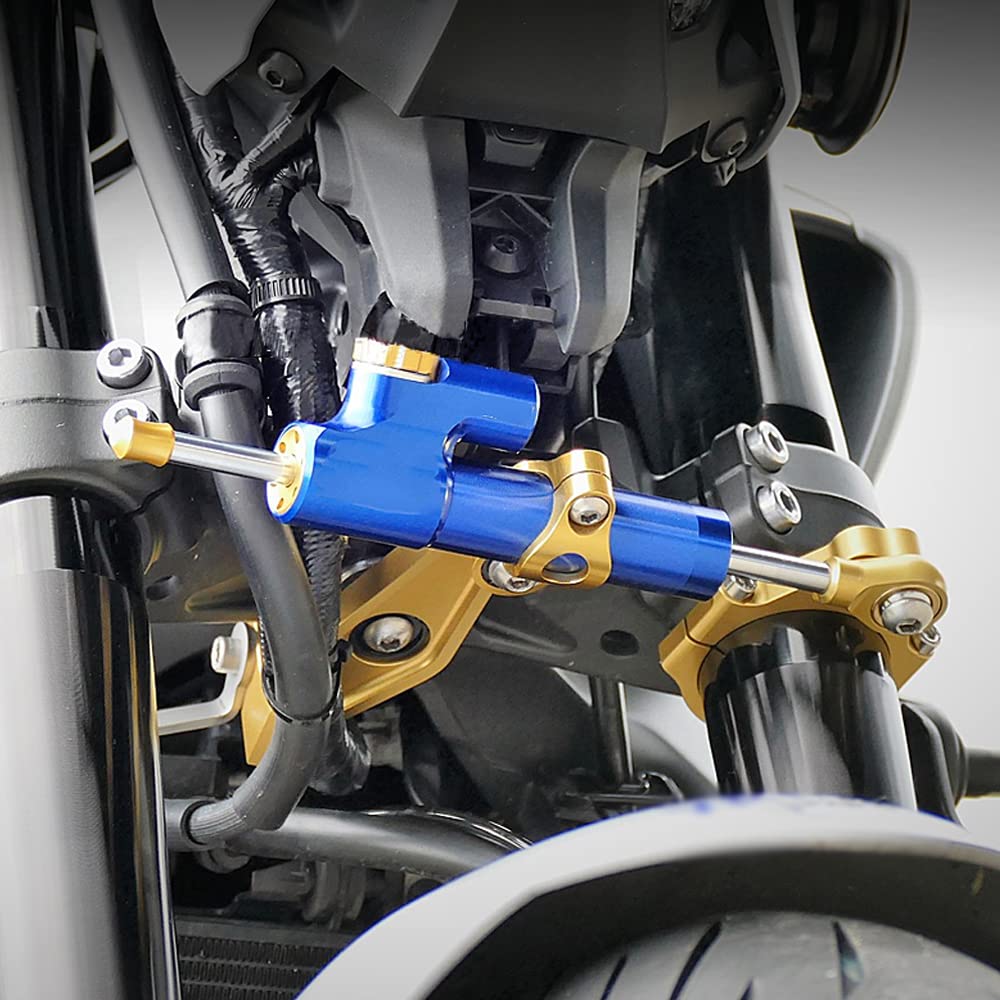 For Motorcycle Steering Damper Bracket Mount MT-09 MT 09 MT09 SP XSR900 XSR 900