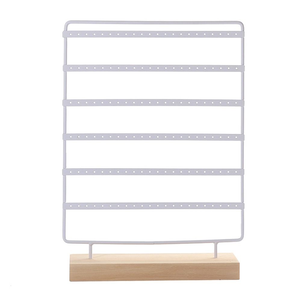 DIY Metal Earring Holder Large Capacity Ear Stud Rack Jewelry Display Stand  Room Decoration