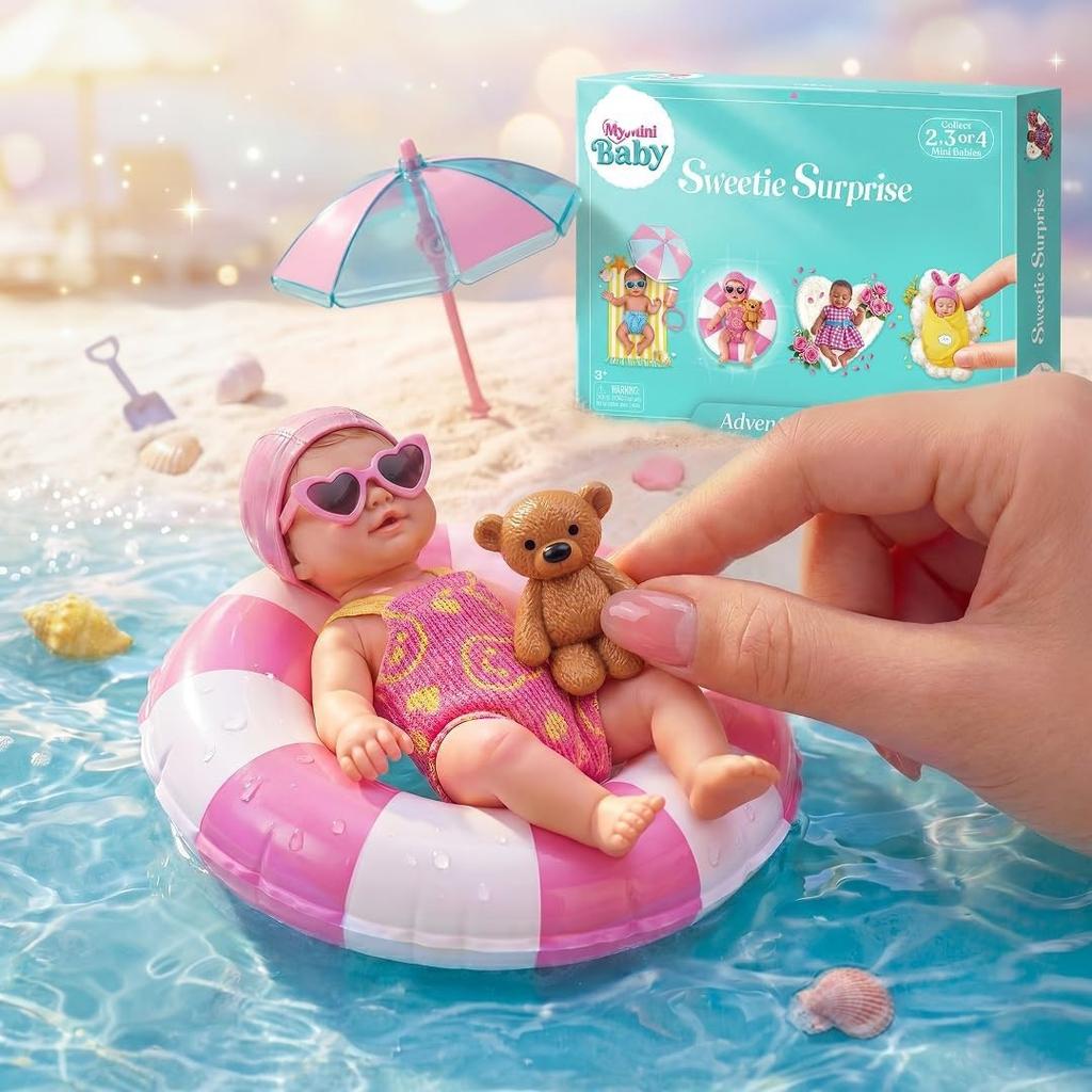 Mini Advent Diary Blind Box Christmas Countdown Calendar 24 Days Surprise Gift for Kids Adults Interactive Holiday Toy