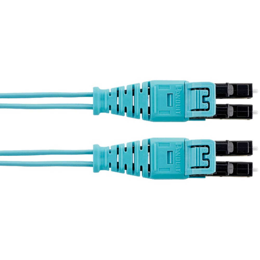 Panduit Push-Pull LC Optical Patch Cord (OM3 2-Fiber, 1m)