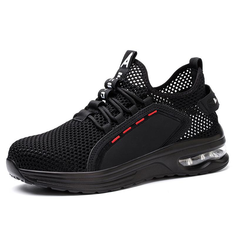 Men's Summer Deodorant Breathable Anti-smashing Anti-piercing Electrical Insulating Shoes Lightweight Safety Work Tooling Shoes