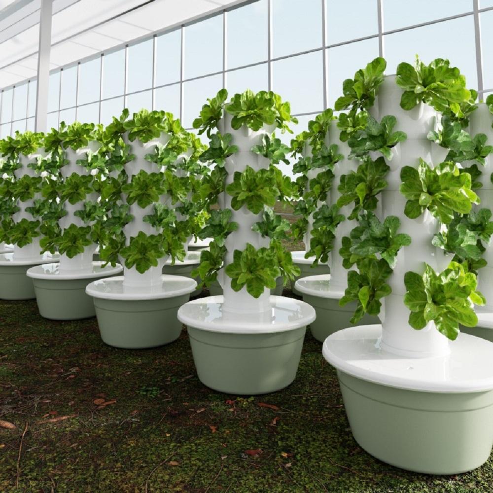 Hydroponic Tower Home Vertical Soilless Culture Equipment Hydroponic System Intelligent Timed Vegetable Planter