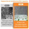 Yitong 1set Cabin Air Filter Replacement Fit for Tesla Model 3 (2017-2026) And Model Y (2020-2026) Activated Carbon Air Filter