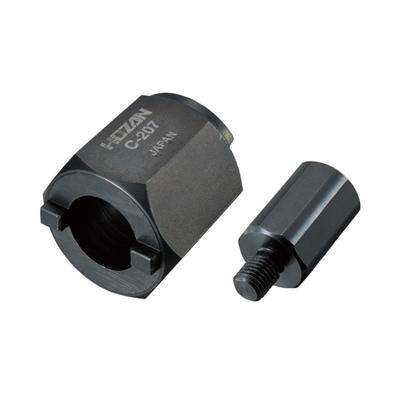 HOZAN C-207 Bottom Bracket Tool, 2-Prong/6-Prong/16.3 Mm
