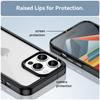 For iPhone 15 Pro TPU+Acrylic Shockproof Mobile Phone Back Cover Clear Protective Case