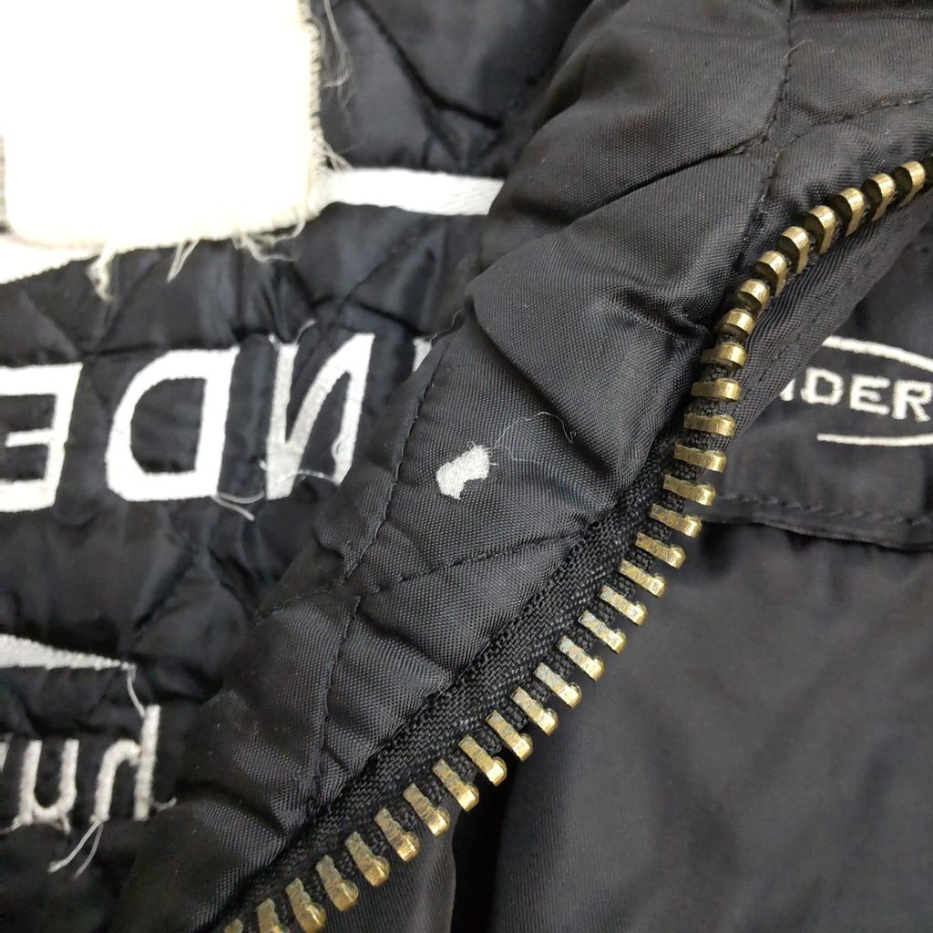 THUNDERBIKE Nylon-Fahrerjacke Herren ML Schwarz Motorrad MA-1 Oberbekleidung(GEBRAUCHT)