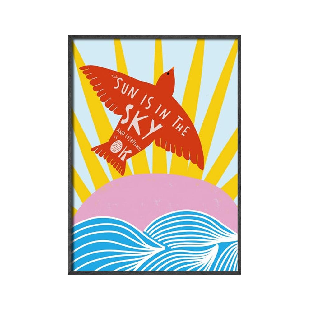 Feminist Cartoon Art Print Painting Motivational Quote Positivity Self Care Canvas Posters Girls Room Wall Home Decor Pictures