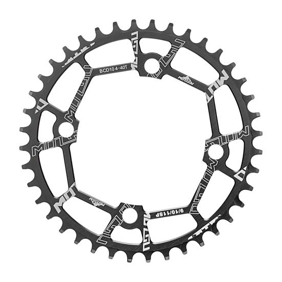40T/42T/44T/46T/48T/50T/52T Metal Chainring Anodizing High Strength 104BCD Positive Negative Tooth Bicycle Chainwheel Bicycle