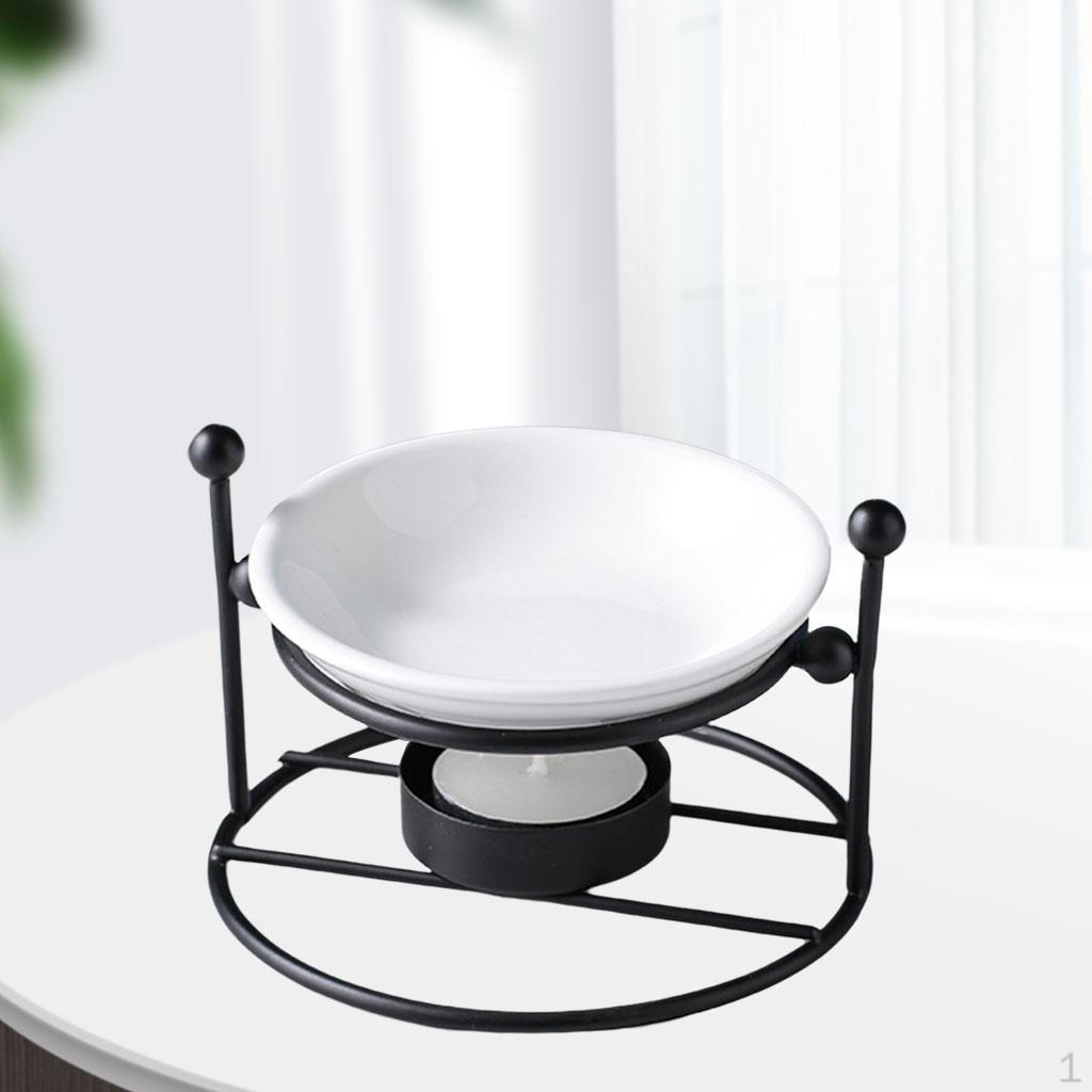 

Burner , Tealight Candlestick, Fragrance Option7 Black