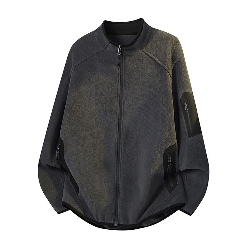 Veste polaire d'extérieur à col montant pour homme Jeanswest