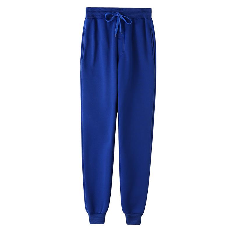 Men's Solid Color Sweatpants Joggers Autumn Winter Casual Loose Slacks Sports Streetwear Gym Sportswear
