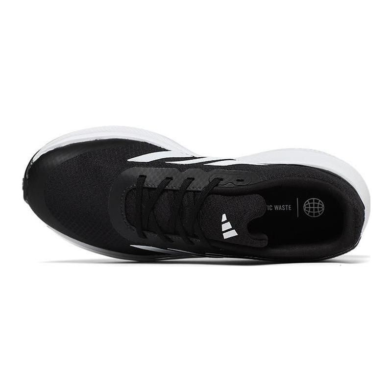 adidas Falcon 3 J Black White Kids Sneakers Core-Black Cloud-White HP5845