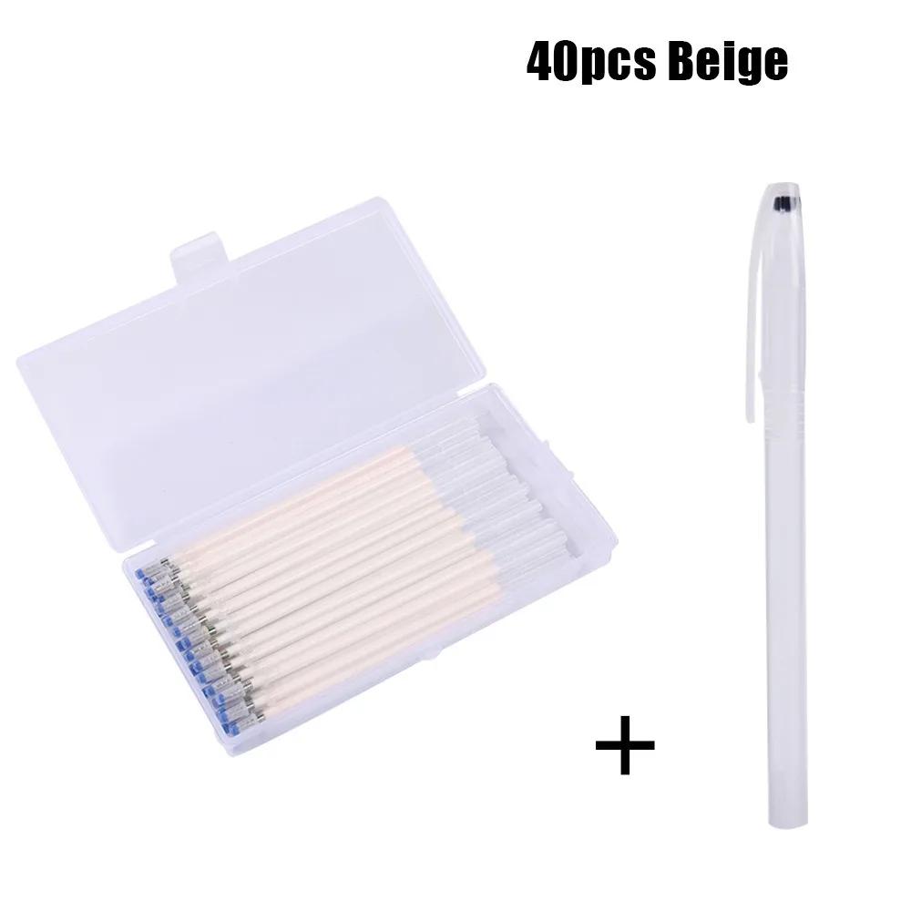 40 шт. Толстый стержень Термоисчезающий Маркерный стержень для ткани Шитье 13 см Высокотемпературное Исчезновение Маркер-стержень