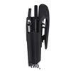 Dual-Layer Oxford Cloth Mobile Phone Waist Bag with Belt Clip and Card Slot for Two Phones