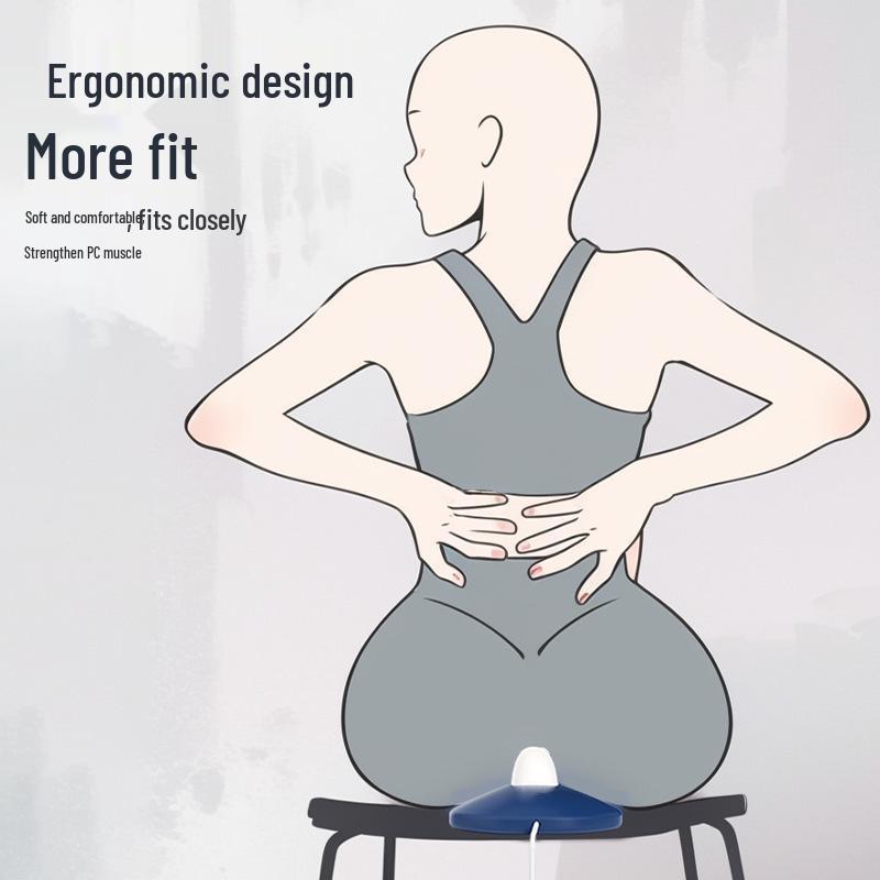 Elektrischer Kegel-Trainer für Männer: Beckenboden- & Innenschenkelmuskel-Massagegerät