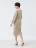 B:MING LIFE STORE by BEAMS Women's Waist Tuck Dress (Sizes S-M) Beige Medium