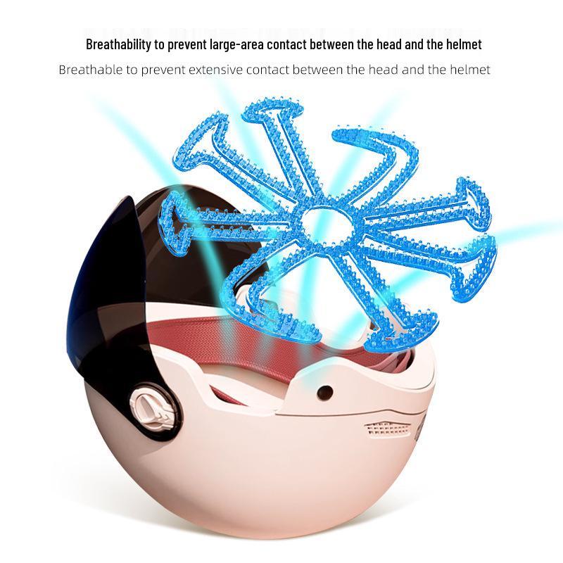 Cross-Border EV Silicone Helmet Inner Padding - Anti-Pressure, Portable Motorcycle Gear