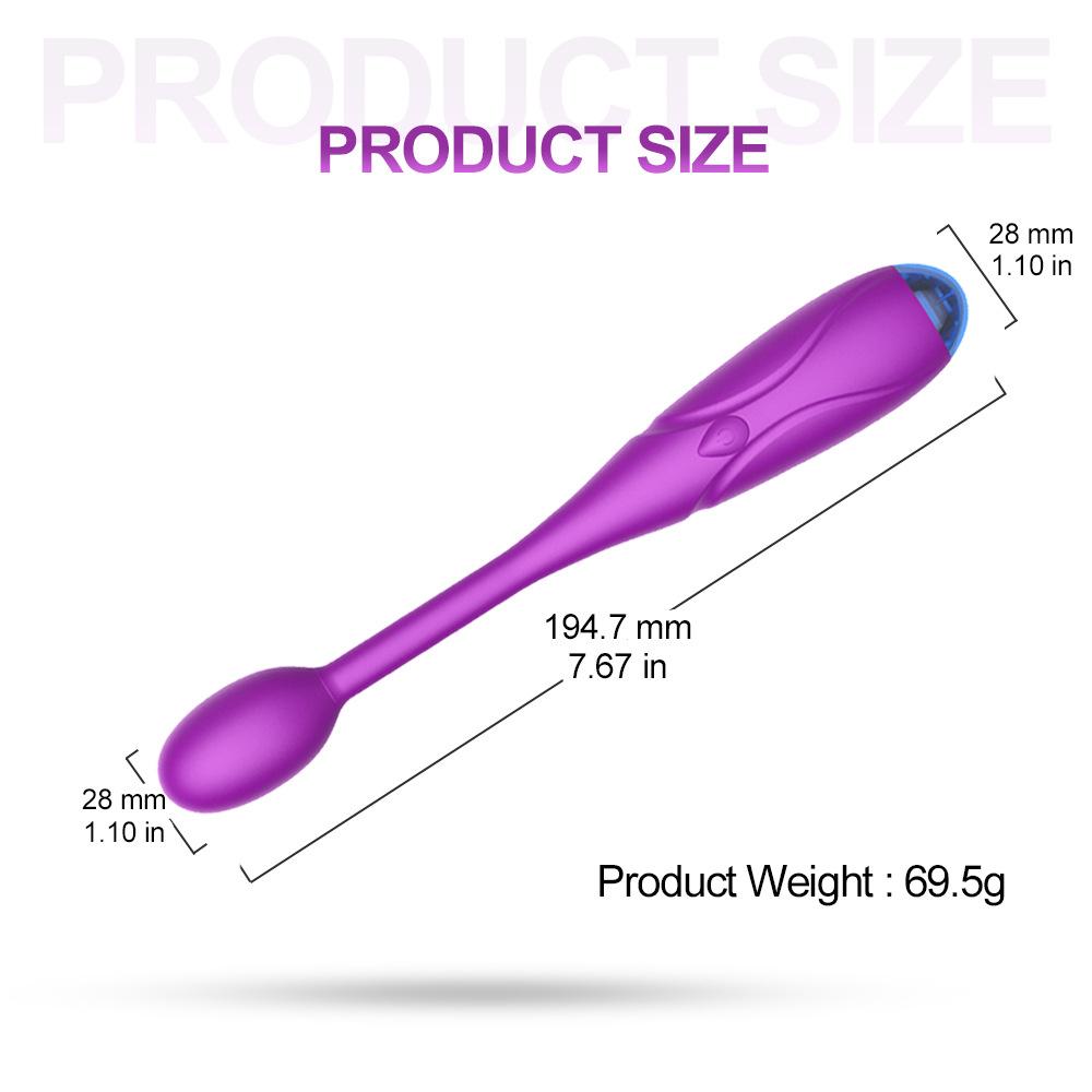 Female Vibrating Vibrator Strong Vibrating Sensation Second Tide Silicone Silent Vibrator Adult Erotic Sex Toys
