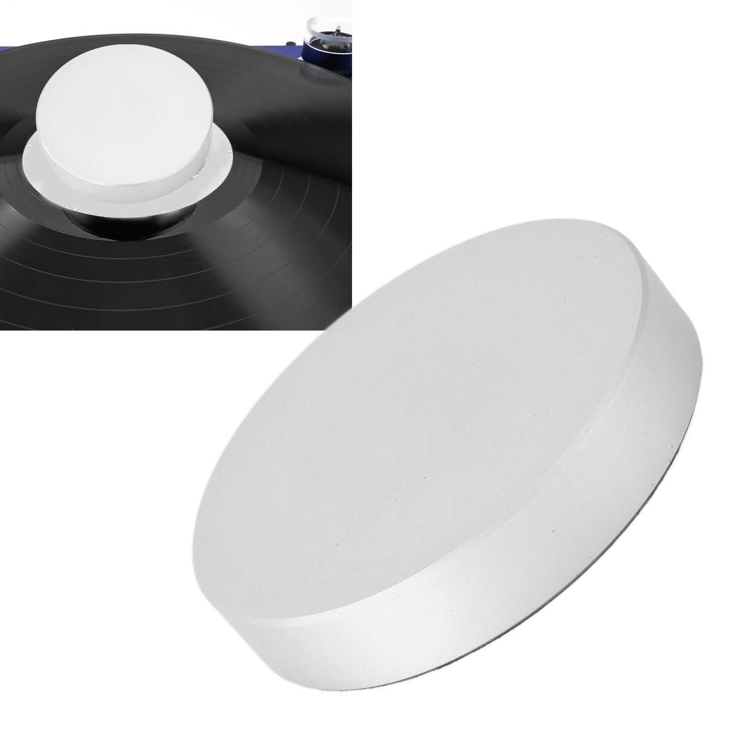 Disc Stabilizer Turntable Part Aluminum Alloy HiFi Record Weight Stabilizer Clamp for Vibration Balanced