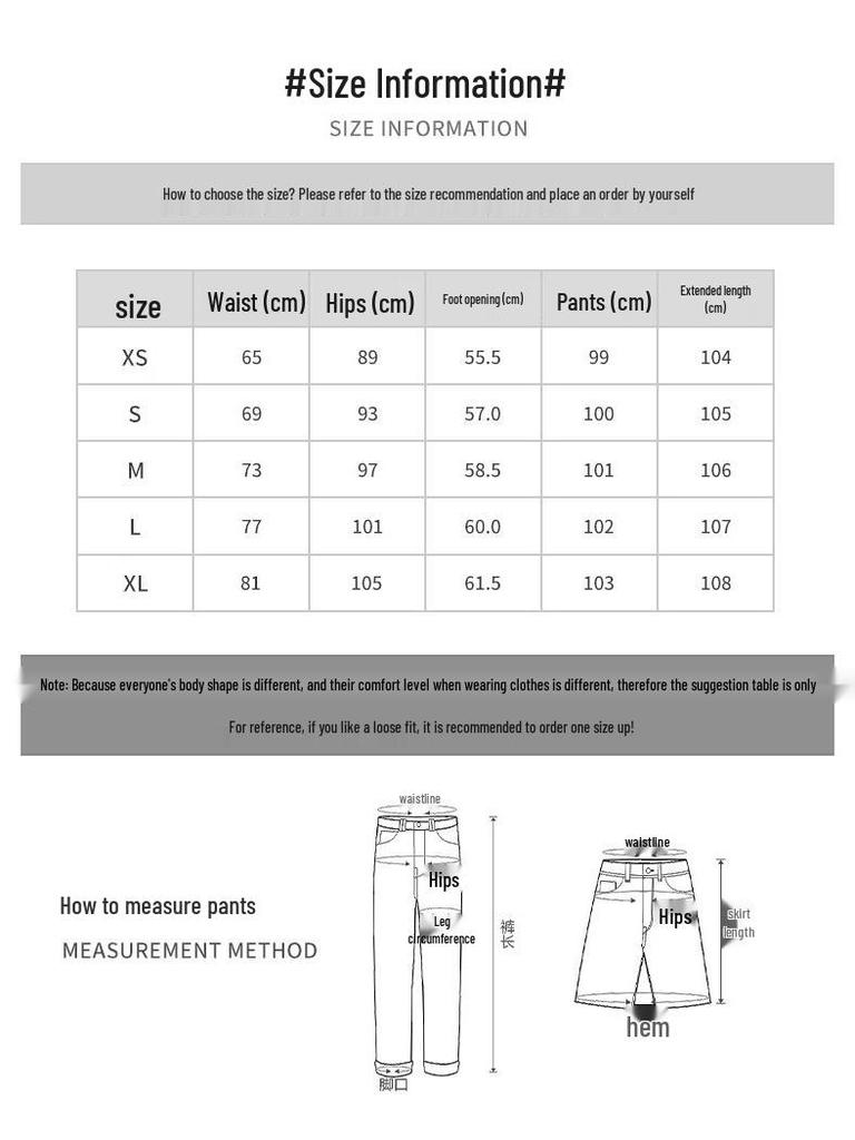 Women's Pure Cotton Curved Hem Wide-Leg Casual Pants