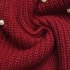 2026 Spring Valentine's Beaded V-neck Cardigan Sweater - Women's Fashion European & American Style
