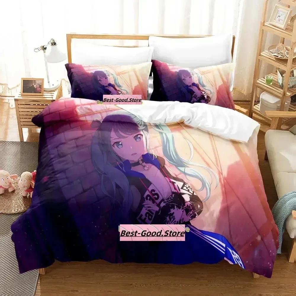 Kawaii Ichika Hoshino Sängkläder Set Enkelt Twin Full Queen King Size Sängset Vuxen Barn Sovrum Påslakan Set Tryck Anime Tjejer