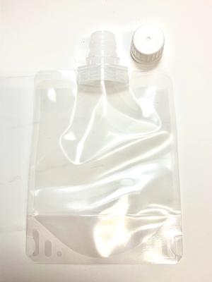 Transparent 200ml Stand Pouch with Spout 10 Ibis200 Refill Made In Portable Food Cosmetics Film with Cap Pieces Also Cap, Pouch, Pieces, Container,
