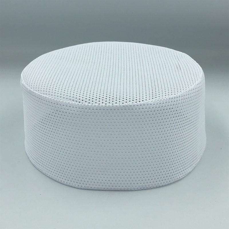Namaz Muslims Men Prayer Hat White Islamic Headwear Islamic Beanie Cap