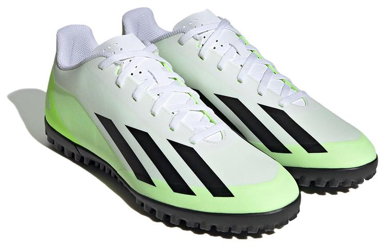 Adidas X Crazyfast.4 Turf Cloud White Core Black Lucid Lemon IE1583