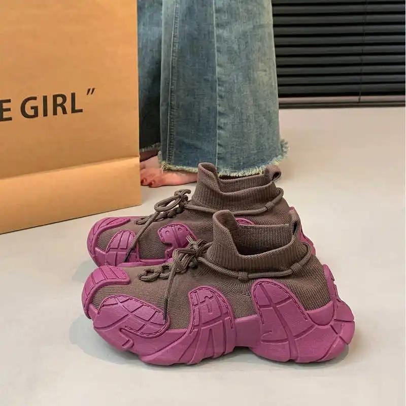 Fashion With Holes Perforated Golf Women Loafers Summer Women's Sneakers Shoes Size 47 Sports Deals Traning Fat 2025new Model China