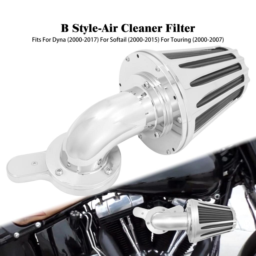 Motorcycle Air Cleaner Intake Air Filter System Kits For Harley Sportster XL 1200 883 2004-2022 Softail Dyna Touring 2000-2025