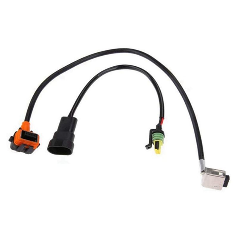 2X Xenon HID Headlight Ballast With Igniter Power Cable For Ford Lincoln 10R034663 DL3Z-1170-A 8A5Z-1170-A