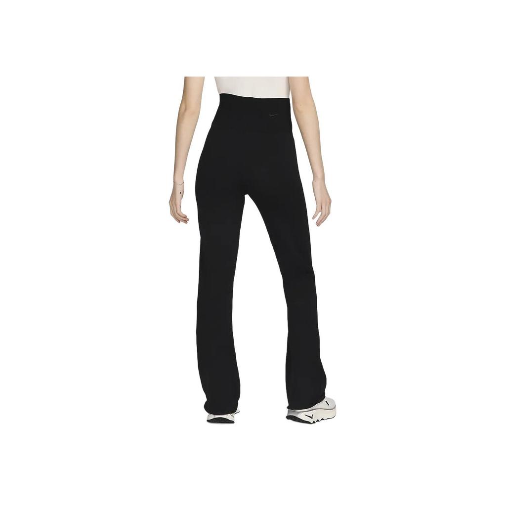 Nike Sportswear Chill Knit High Waist Soft Comfortable Casual Pants Women Bottoms Black FN4686-010