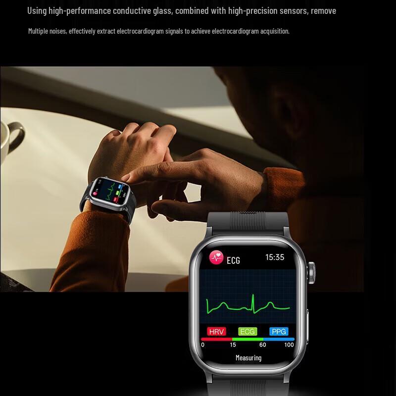 KPEP Smart Health Watch with Airbag Blood Pressure Monitor (CN version)