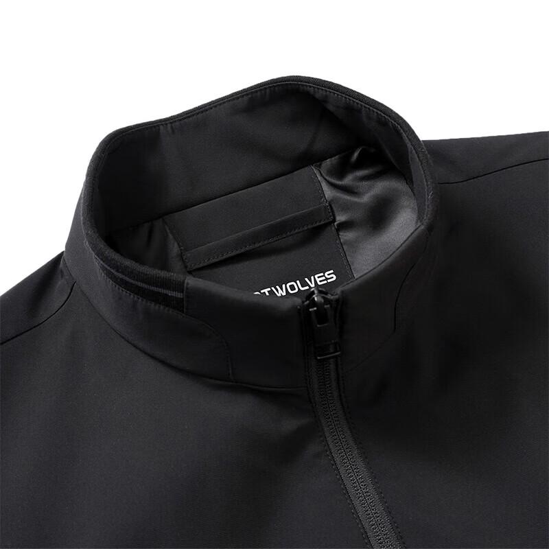 Septwolves Men's Casual Stand Collar Jacket