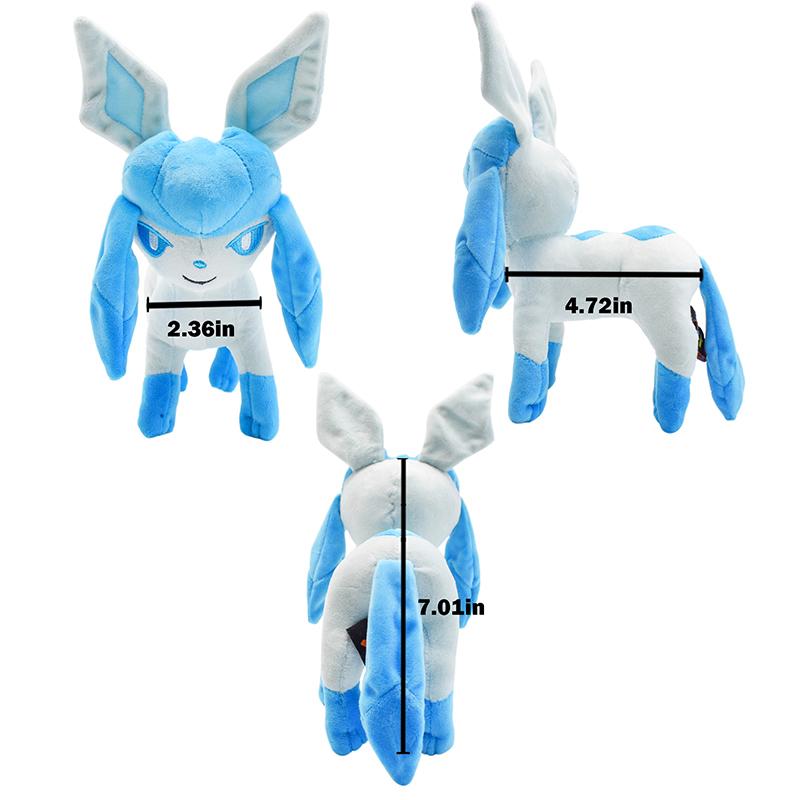 Plush Shiny Gyarados Charizard Mega Rayquaza Hisuian Zorua Ho-Oh Lucario Vileplume Anime Stuffed Peluche Kids Xmas Gift