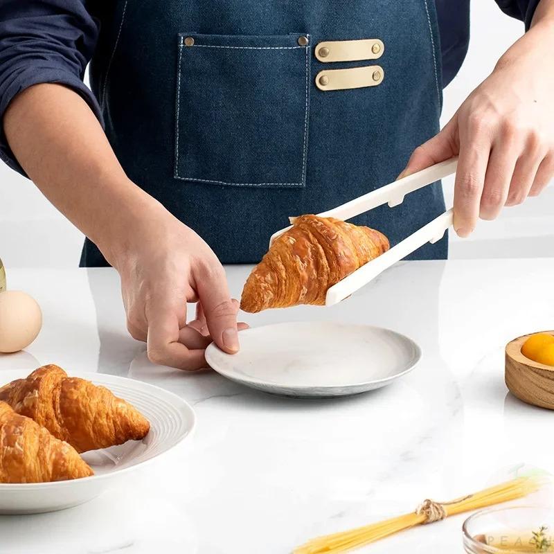 Kök Värmebeständig Matklämma, Med Stativ Anti Skållning Brödklämma, Grill- Och Köttspecifik Matklämma