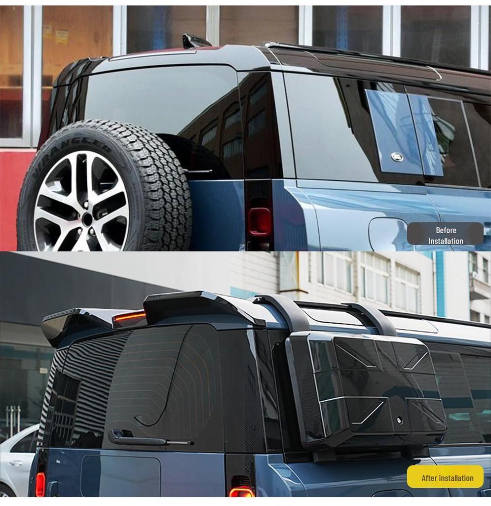 High-Performance Rear Spoiler Air Deflector for Land Rover Defender 110/90