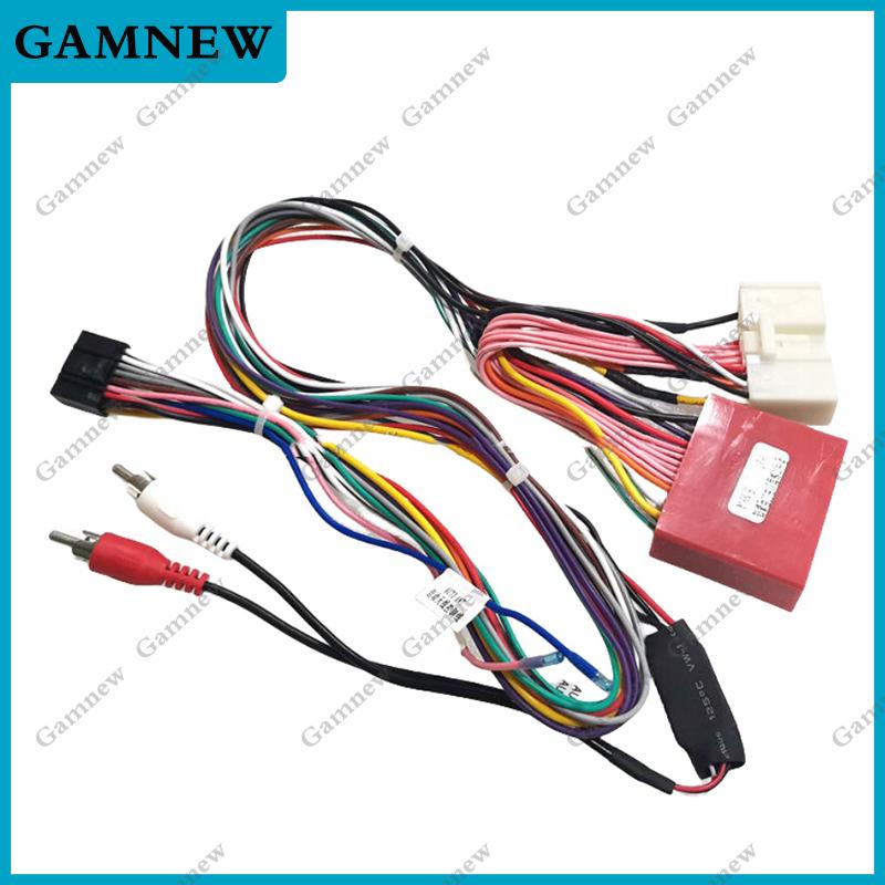 

Car Audio Wiring Harness For Mazda 6 2002-2006 Radio Aftermarket Installation 16pin CD/DVD Stereo Wire Adapter Only Cable